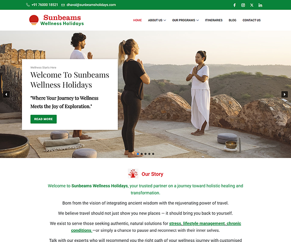 Home-Sunbeams-Wellness-Holiday