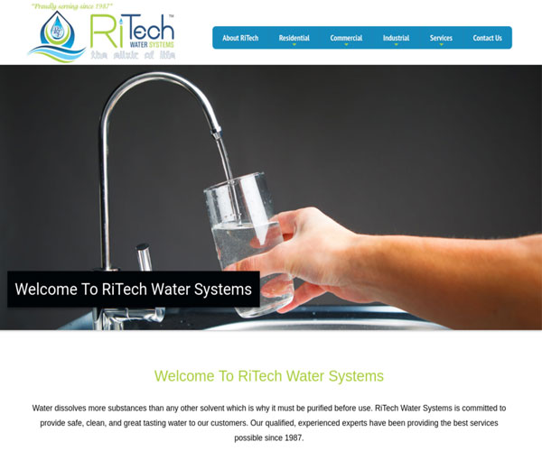 ritech water system canada @ baroda web solution